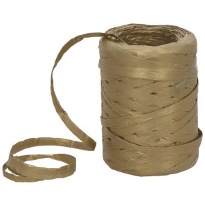 rafia papierowa 5-8mm*100m GOLD