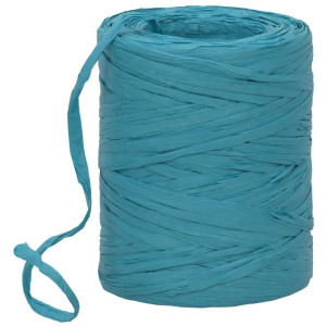 rafia papierowa 5-8mm*100m TURQUOISE