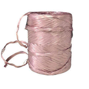 rafia syntetyczna 1cm*200m rosegold