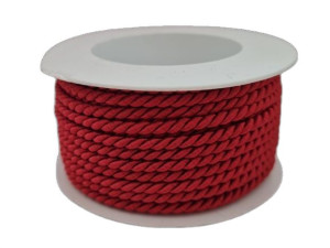 sznurek ozdobny 3,2mm*10m bordowy