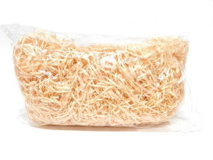 100g wypełniacz - wełna drzewna 4mm wiolina natura