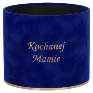 flowerbox ... Mamie wys:13 szer:15 szafirowy