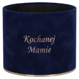 flowerbox ... Mamie wys:13 szer:15 granatowy
