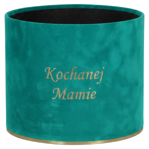 flowerbox ... Mamie wys:13 szer:15 turkusowy