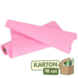 16szt papier karbowany 50cm*10m fuksja
