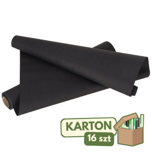 16szt papier karbowany 50cm*10m czarny