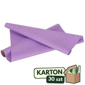 30szt folie satynowe(FM) w kropki czarne 50cm*8,5m