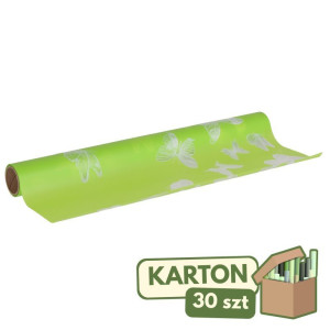 30szt folie satynowe (FM) 50cm*8,5m motyle