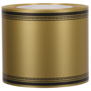 szarfa 10cm*50y Cleopatra złota z czarnym