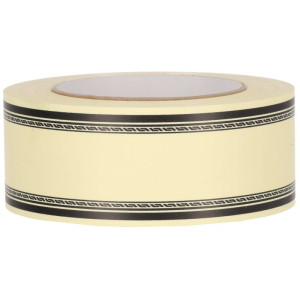 szarfa 5cm*50y Cleopatra ecru z czarnym