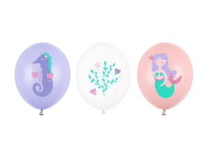 50szt balony 30cm Morski Świat