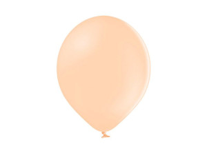 100szt balony 23cm Pastel Peach Cream