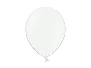 100szt balony 27cm Pastel White