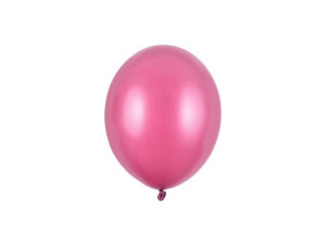 100szt balony Strong 12cm Metallic Hot Pink