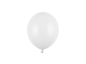 100szt balony Strong 12cm Pastel Pure White