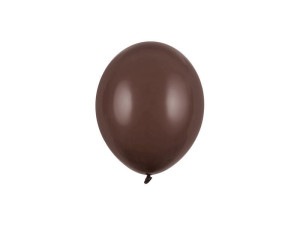 100szt balony Strong 12cm Pastel Cocoa Brown