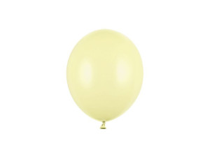 100szt balony Strong 12cm Pastel Light Yellow