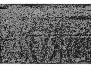 Bieżnik cekinowy 30cm*5m czarny