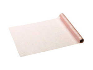 Bieżnik tiulowy Łuski 32cm*3m różowy