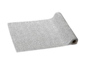 Bieżnik metalizowany 36cm*3m srebrny