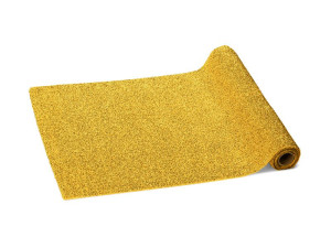 Bieżnik metalizowany 36cm*3m złoty