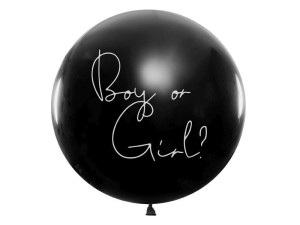 balon gigant 100cm informujący o płci - Chłopiec