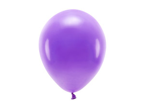 100szt Balony Eco 26cm pastelowe, fiolet
