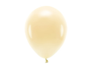 10szt Balony Eco 26cm pastelowe, jasna brzoskwinia