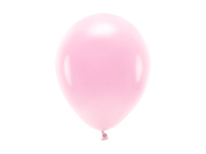 10szt Balony Eco 26cm pastelowe, jasny różowy
