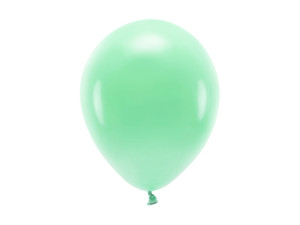 100szt Balony Eco 26cm pastelowe, mięta