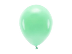 10szt Balony Eco 26cm pastelowe, mięta