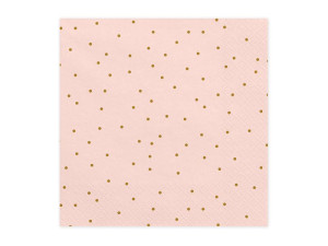 Serwetki Kropeczki, 33x33 cm (1 op. / 20 szt.)