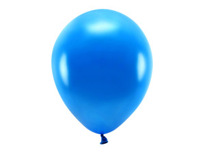 100szt Balony Eco 30cm metalizowane, granat