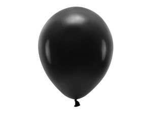 10szt Balony Eco 30cm pastelowe, czarny