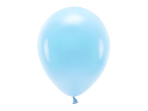 100szt Balony Eco 30cm pastelowe, błękit