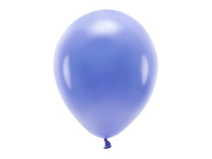 100szt Balony Eco 30cm pastelowe, ultramaryna