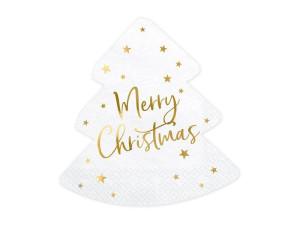 20szt serwetki Choinka - Merry Christmas 16*16,5cm