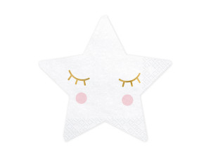 20szt Serwetki Little Star - Gwiazda, 16x16cm