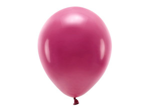 10szt balony Eco 30cm pastelowe, bordo