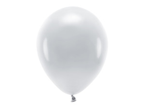 100szt Balony Eco 30cm pastelowe, szary