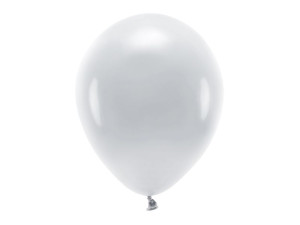 10szt balony Eco 30cm pastelowe, szary