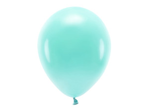 100szt Balony Eco 30cm pastelowe, ciemna mięta