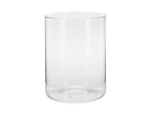 cylinder szklany - Tuba na świece wys:17 szer:13