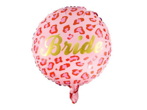 Balon foliowy pastylka Bride..."pantera" szer:45cm