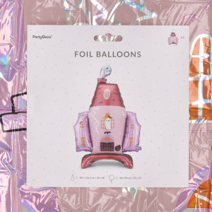 balon foliowy Nawiedzony Dom wys:94cm szer:64cm