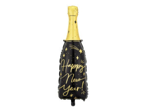 balon foliowy Butelka Happy New Year wys:88cm