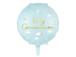 balon foliowy pastylka Holy Communion szer:45cm