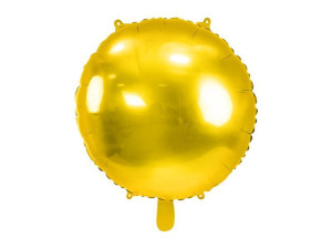 Balon foliowy pastylka 80cm (31") złota