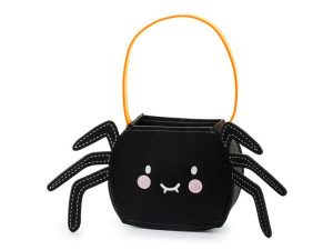 Torebka Halloween Pająk, czarna