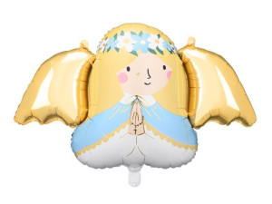 balon foliowy Aniołek wys:103cm szer:58cm